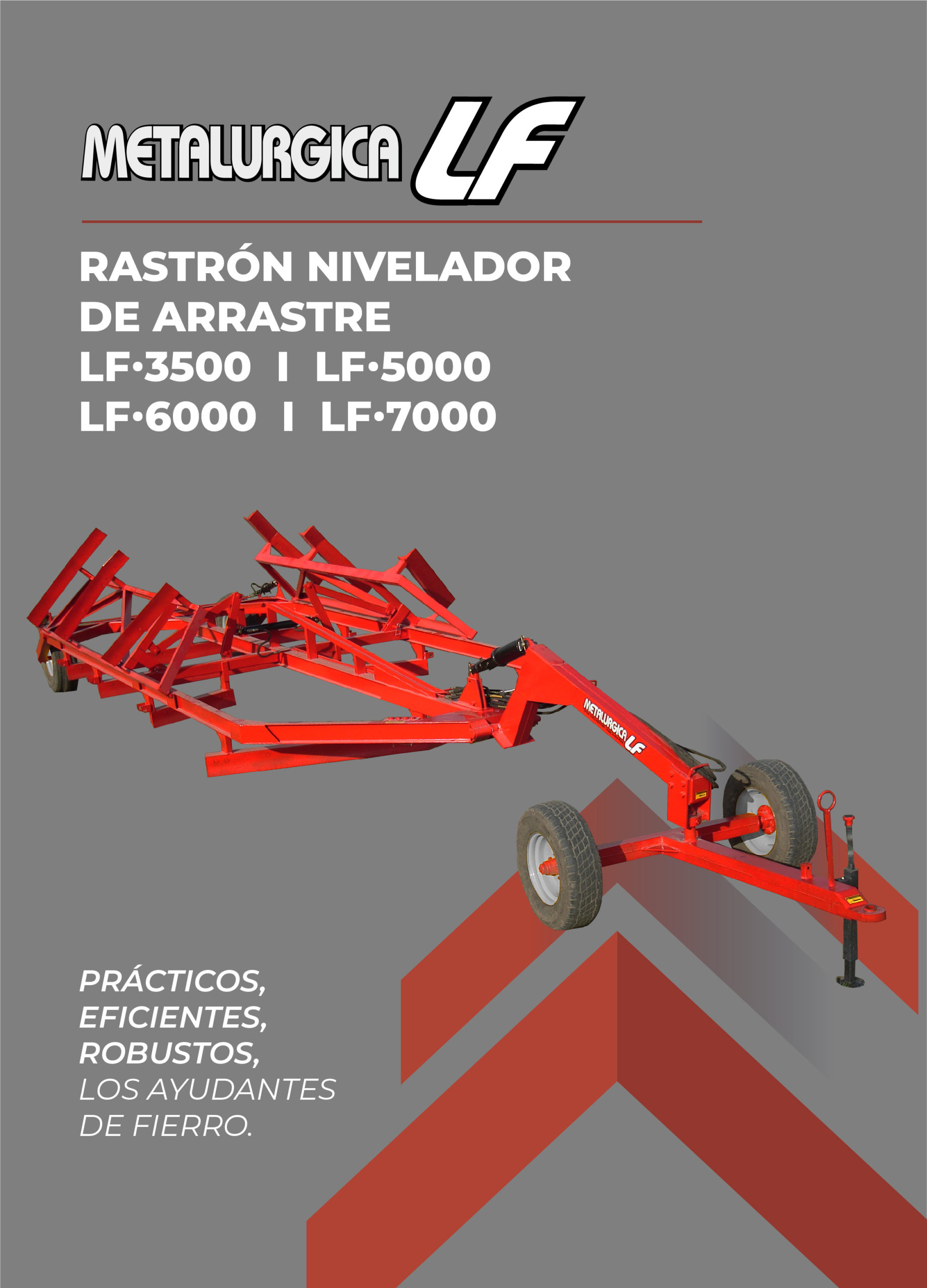 Rastrón Nivelador - Metalúrgica LF móvil